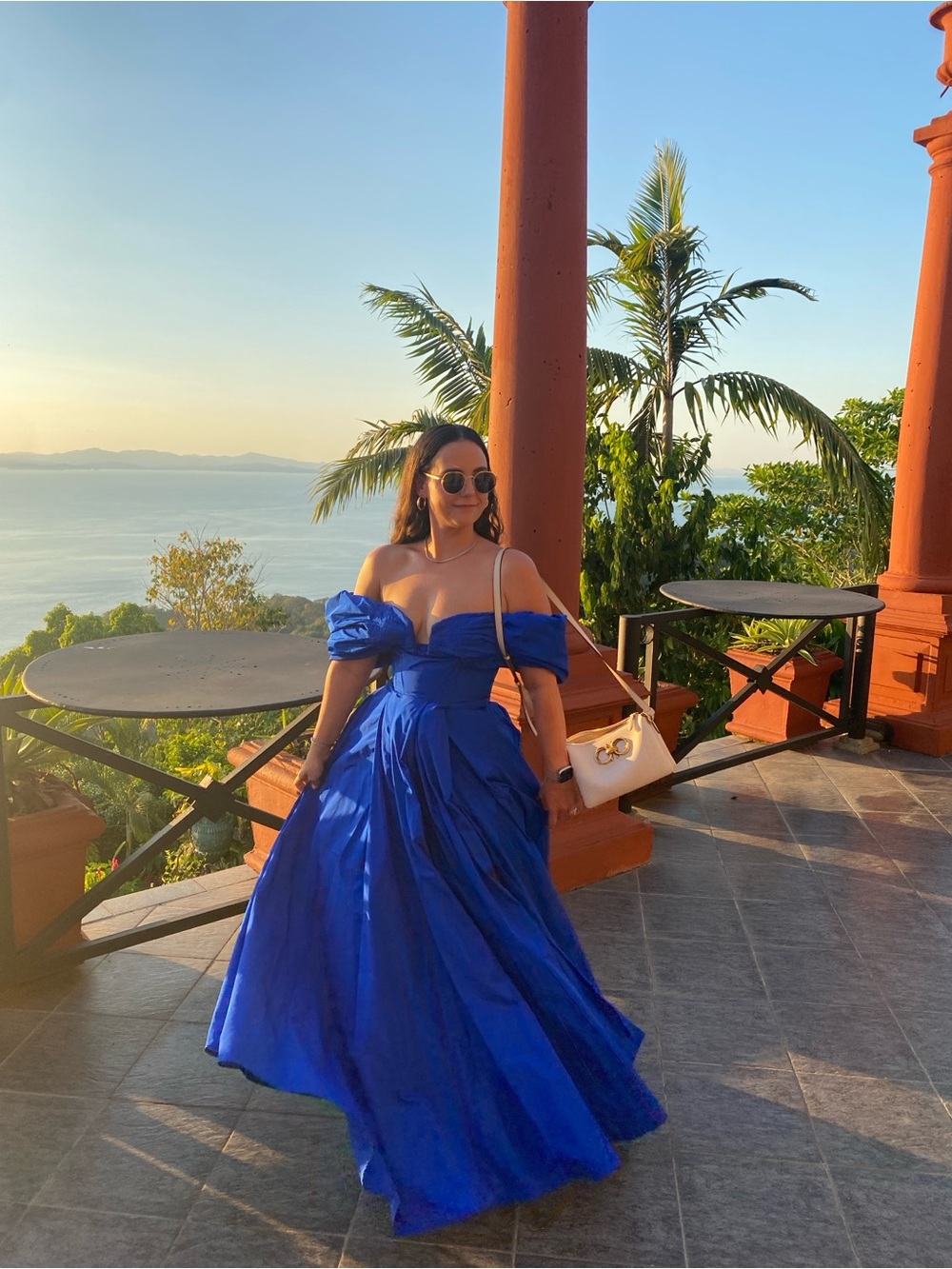 Cult Gaia Aviva Gown in Canal Blue | Size 8 | Retail $1,538
